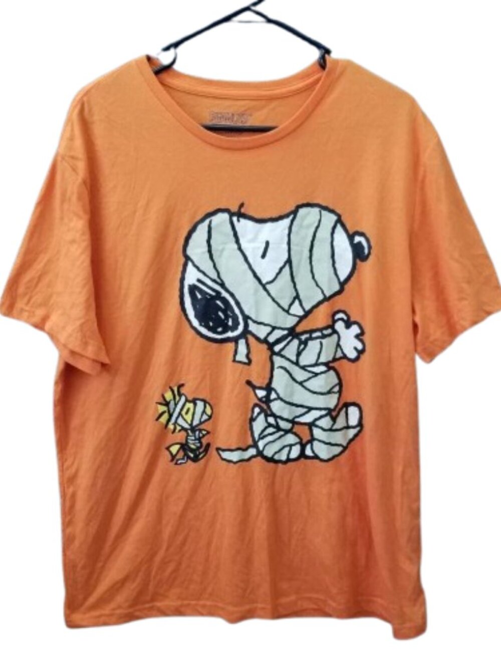 Peanuts Hybrid Orange T Shirt Mens XL (46-48)